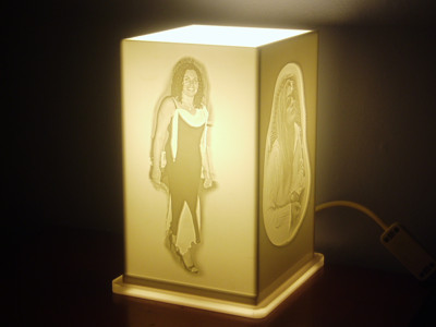 Lamp lit